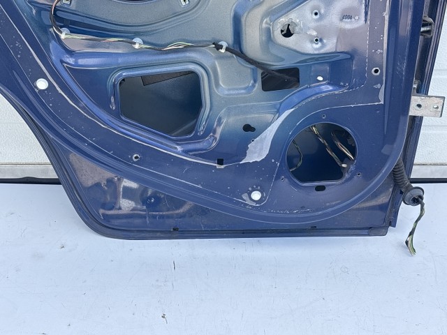12757 Opel Corsa D Bal hátsó Ajtó Kék Z21b