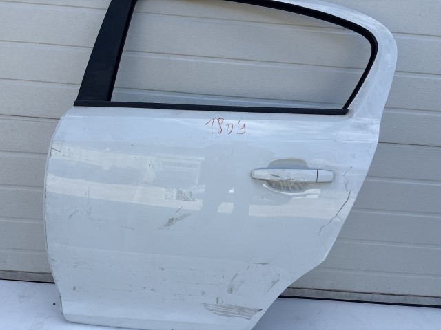 12756 Opel Corsa D  Bal hátsó Ajtó Fehér