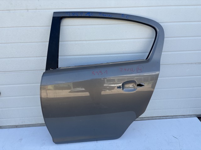 12751 Opel Corsa D Bal hátsó Ajtó Barna Z40w