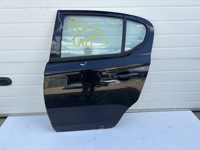 12767 Opel Corsa E Bal hátsó Ajtó Fekete Z22c
