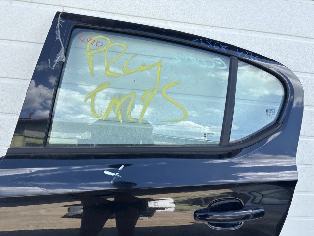 12767 Opel Corsa E Bal hátsó Ajtó Fekete Z22c