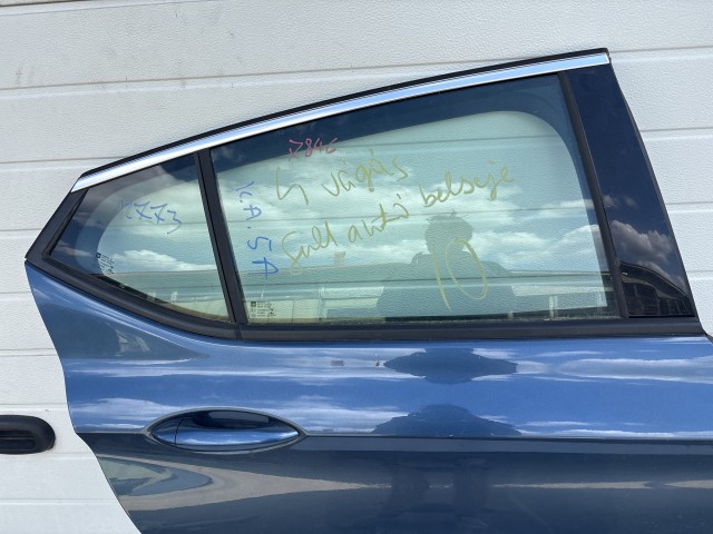 12773 Opel Astra K Bal hátsó Ajtó Kék z22s