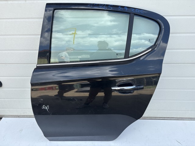 12765 Opel Corsa E Bal hátsó Ajtó Fekete Y22c