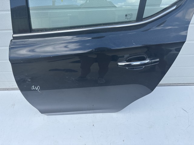 12765 Opel Corsa E Bal hátsó Ajtó Fekete Y22c