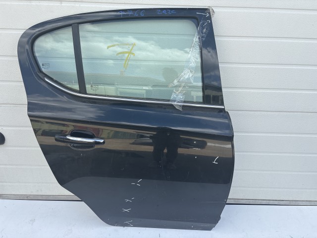 12766 Opel Corsa E Jobb hátsó Ajtó Fekete Y22c