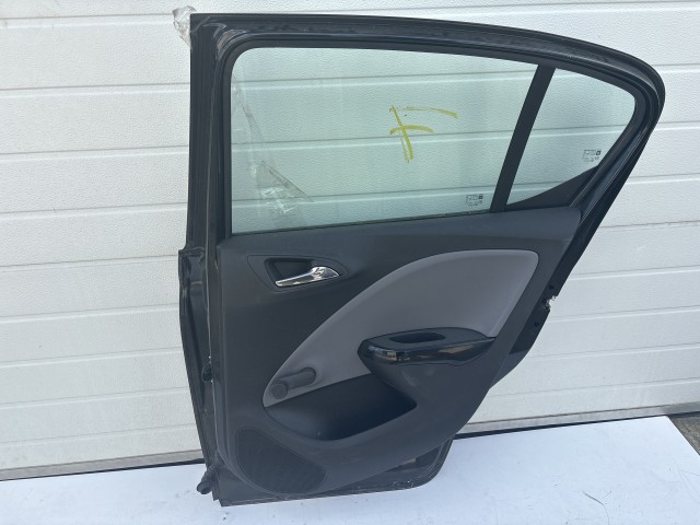 12766 Opel Corsa E Jobb hátsó Ajtó Fekete Y22c