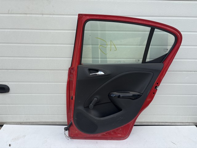 12864 Opel Corsa E Jobb hátsó Ajtó Piros