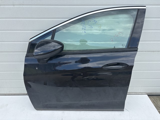 12779 Opel Astra K Bal első Ajtó Fekete Y22c