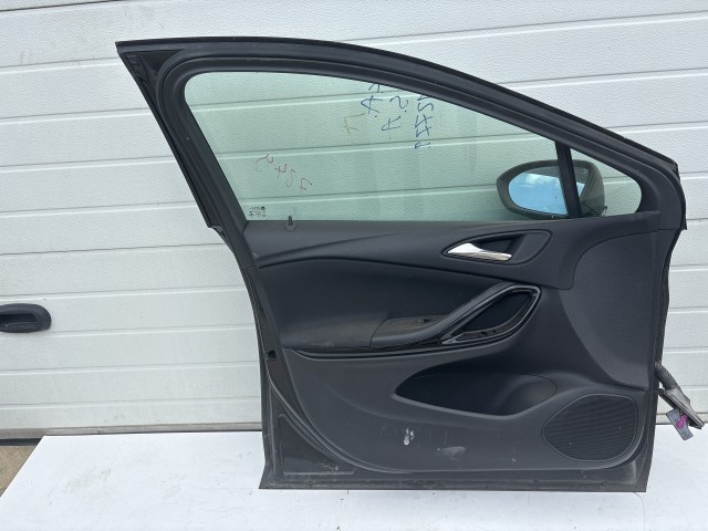 12779 Opel Astra K Bal első Ajtó Fekete Y22c