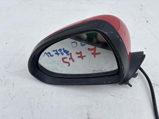 12784 Opel Corsa D Bal Tükör Piros