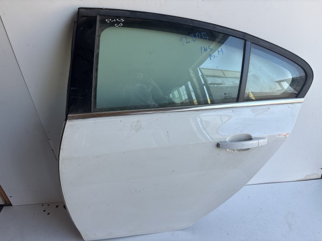 12805 Opel Insignia 2008-2016 Bal hátsó Ajtó Fehér 5 ajtós