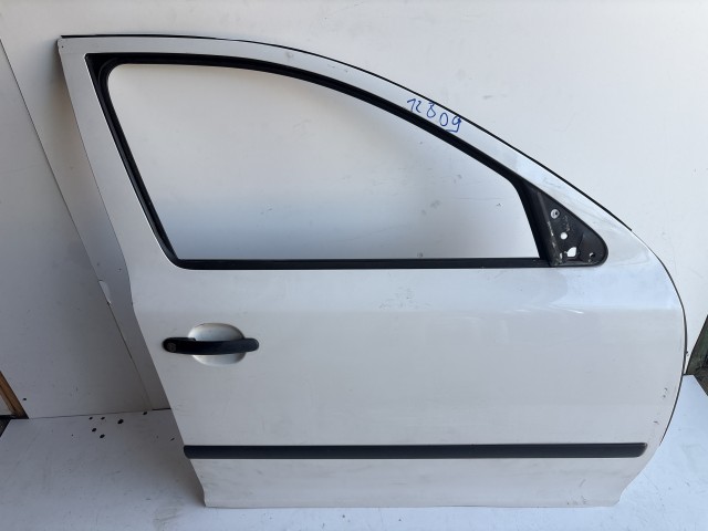 12809 Skoda Octavia 2004-2013 Jobb első Ajtó Fehér