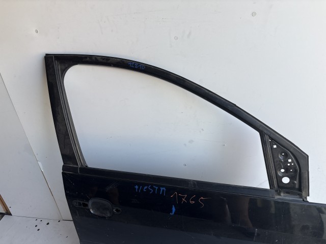 12810 Ford Fiesta v Jobb első 2004-2008 Ajtó Fekete