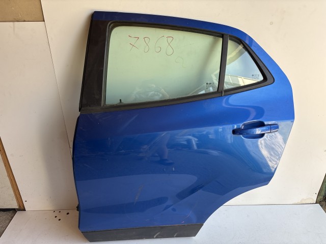 7868 Opel Mokka Bal hátsó Ajtó Kék sérült