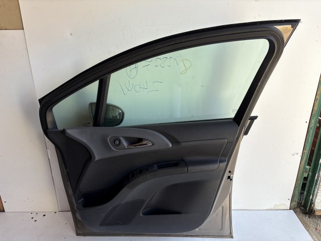 12827 Opel Meriva B 2010-2017 Ajtó Használt Jobb első Szürke 