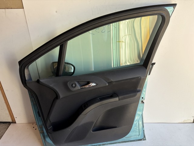 12833 Opel Meriva B Jobb első Ajtó Zöld Z21z