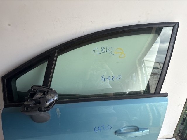 12842 Opel Meriva B Bal első Ajtó Kèk Z21z