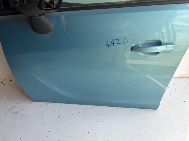 12842 Opel Meriva B Bal első Ajtó Kèk Z21z