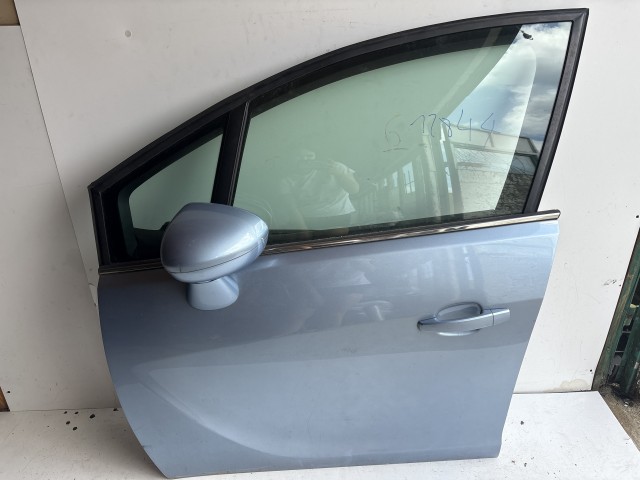 12844 Opel Meriva B Bal első Ajtó Kèk