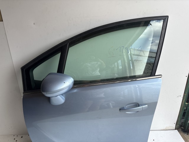 12844 Opel Meriva B Bal első Ajtó Kèk