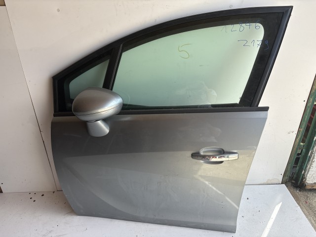 12846 Opel Meriva B Bal első Ajtó Szürke Z179