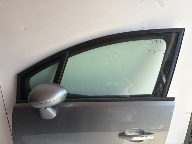 12846 Opel Meriva B Bal első Ajtó Szürke Z179