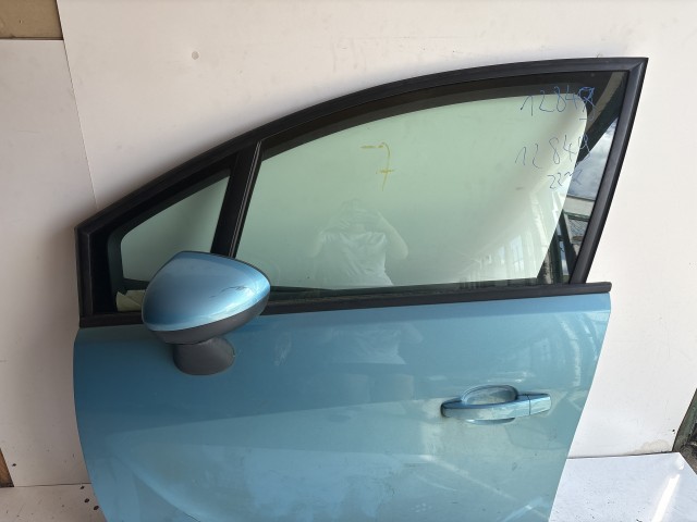 12849 Opel Meriva B  Bal első Ajtó Zöld Z21z