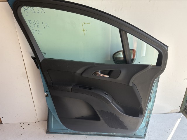 12849 Opel Meriva B  Bal első Ajtó Zöld Z21z