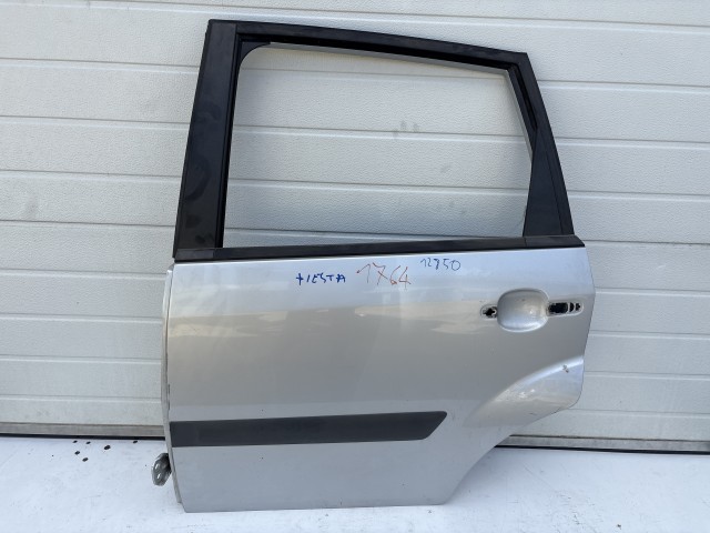12850 Ford Fiesta v 2004-2008 Bal hátsó Ajtó Ezüst