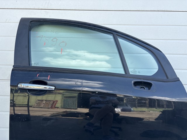 12877 Citroen C3 II. 2010-2016 Jobb első Ajtó Fekete
