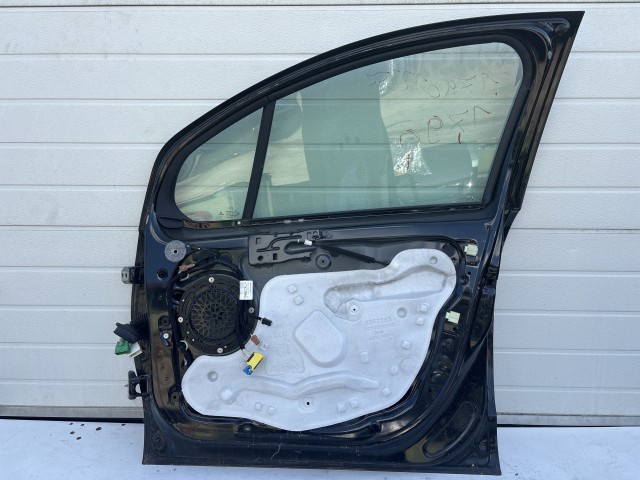 12877 Citroen C3 II. 2010-2016 Jobb első Ajtó Fekete