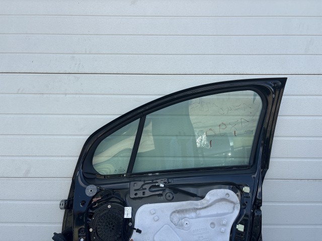 12877 Citroen C3 II. 2010-2016 Jobb első Ajtó Fekete