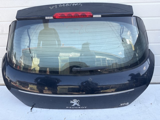 12881 Peugeot 308 Csomagtérajtó Fekete
