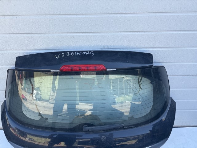12881 Peugeot 308 Csomagtérajtó Fekete