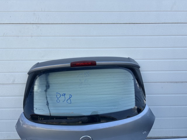 12885 Opel Corsa D Csomagtérajtó Z163 Szürke 3 ajtós