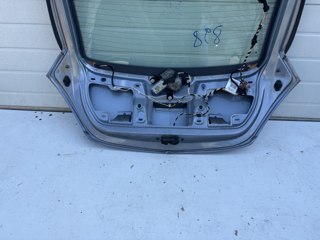 12885 Opel Corsa D Csomagtérajtó Z163 Szürke 3 ajtós