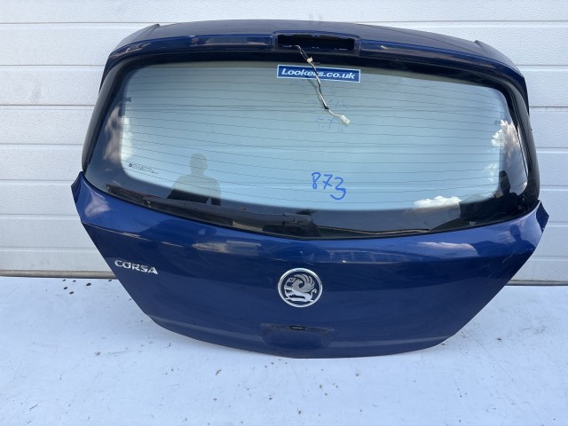 12886 Opel Corsa D Csomagtérajtó Z21b Kék 5 ajtós