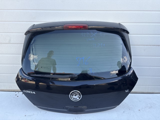 12891 Opel Corsa D Csomagtérajtó Z20r Fekete 3 ajtós