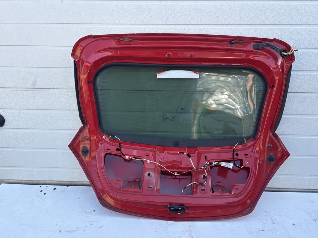 12894 Opel Corsa D Csomagtérajtó Piros 3 ajtós