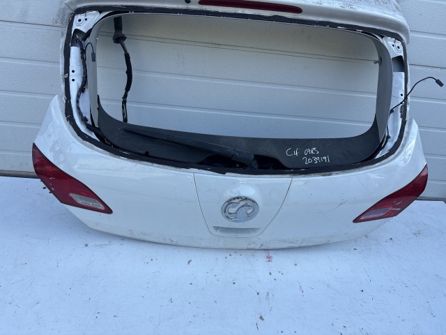 12896 Opel Astra J Csomagtérajtó Z40r Fehér 5 ajtós