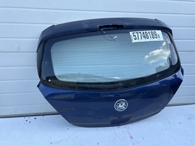 13897 Opel Corsa D Csomagtérajtó Kék Z21b 5 ajtós