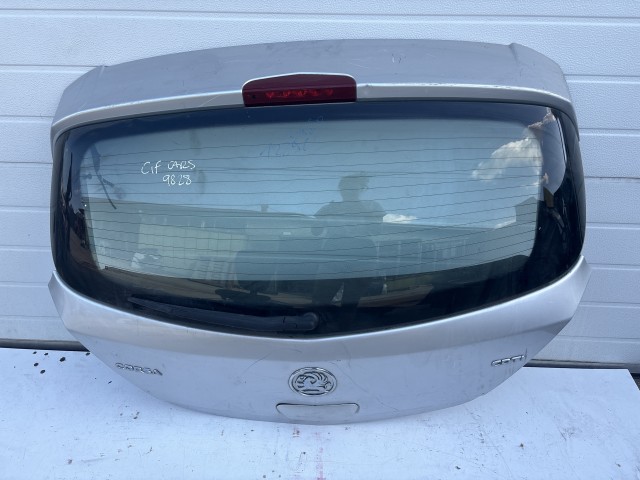 13896 Opel Corsa D Csomagtérajtó Z157 Ezüst 5 ajtós