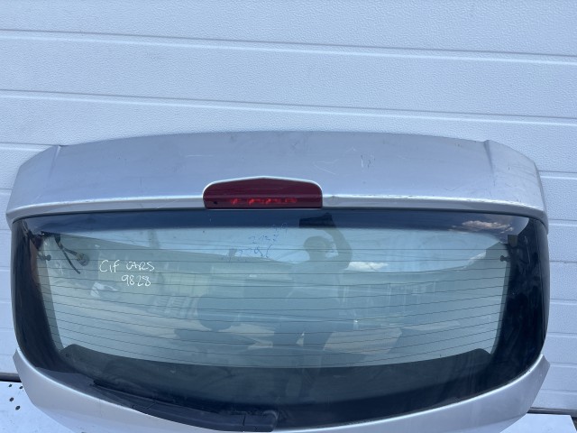 13896 Opel Corsa D Csomagtérajtó Z157 Ezüst 5 ajtós
