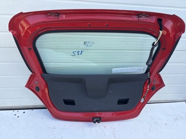12899 Opel Corsa D Csomagtérajtó Piros 3 ajtós