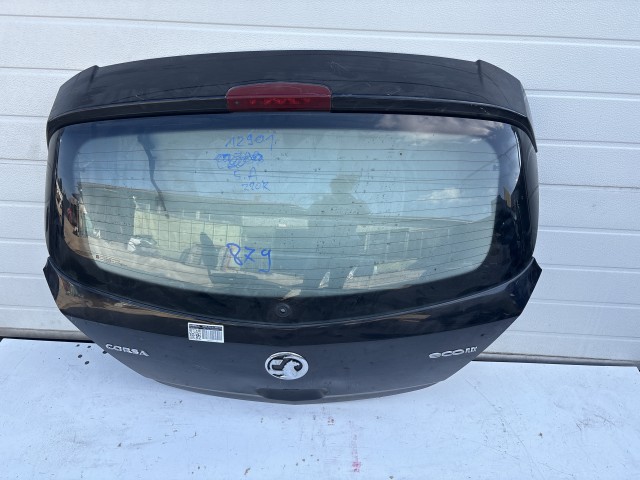 12901 Opel Corsa D 5 ajtós Csomagtérajtó Z20r Fekete