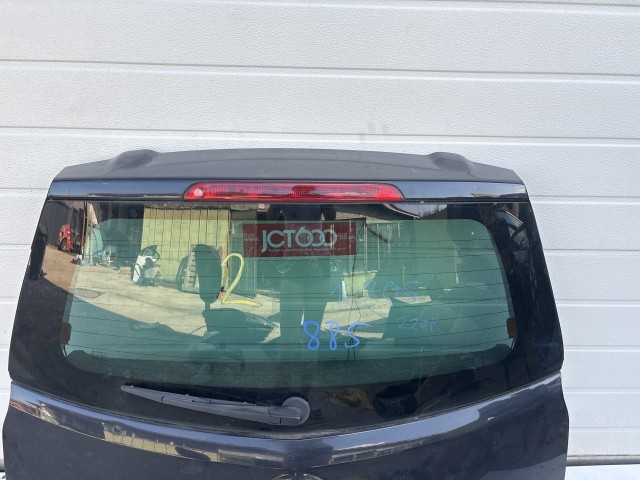 12905 Opel Agila B 2008-2014 Csomagtérajtó Z20r Fekete