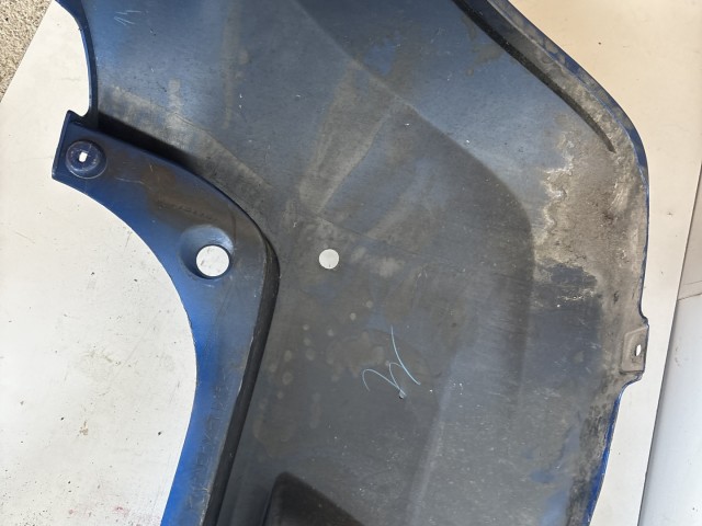7799 Opel Agila B 2008-2014 Hátsó Lökhárító Kék