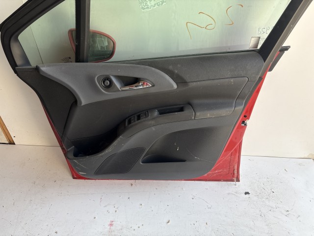 12928 Opel Meriva B Jobb első Ajtó Piros