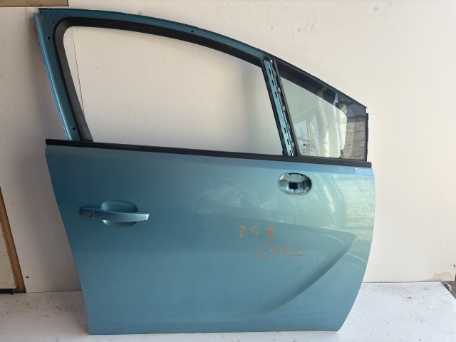 12936 Opel Meriva B Jobb első Ajtó Zöld Z21Z