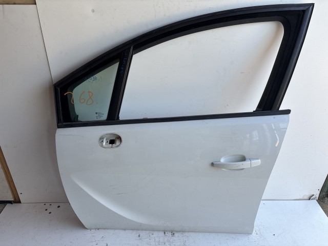 12941 Opel Meriva B Bal első Ajtó Fehér